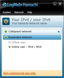 Hamachi network interface - where it all began